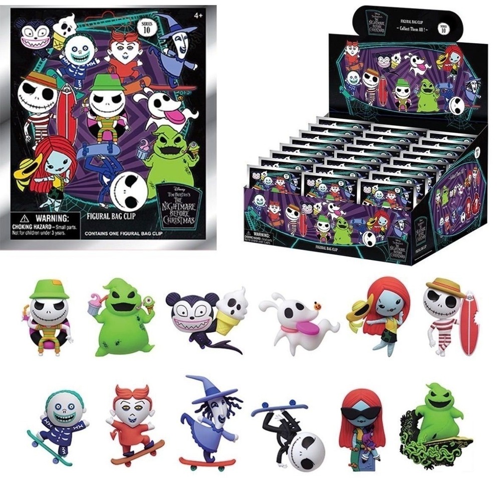 The Nightmare Before Christmas Series 10‎ 3D Foam Bag Clip